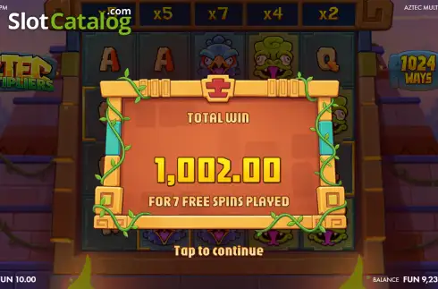 Οθόνη3. Aztec Multipliers Κουλοχέρης