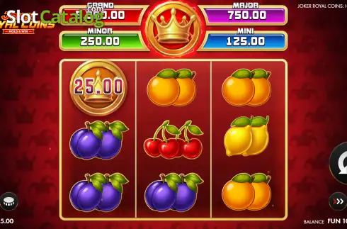 Οθόνη2. Joker Royal Coins: Hold & Win Κουλοχέρης