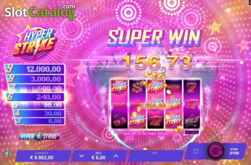Οθόνη4. Hyper Strike Κουλοχέρης