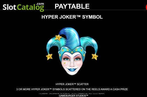 Οθόνη7. Hyper Joker Κουλοχέρης
