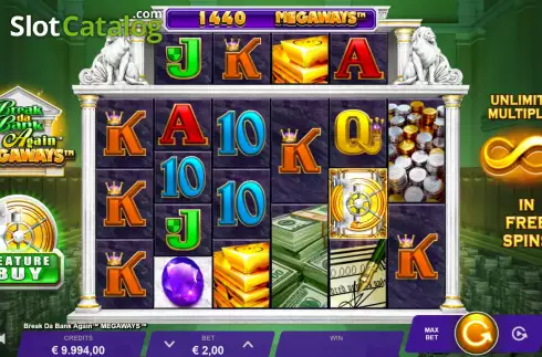 Οθόνη2. Break Da Bank Again Megaways Κουλοχέρης