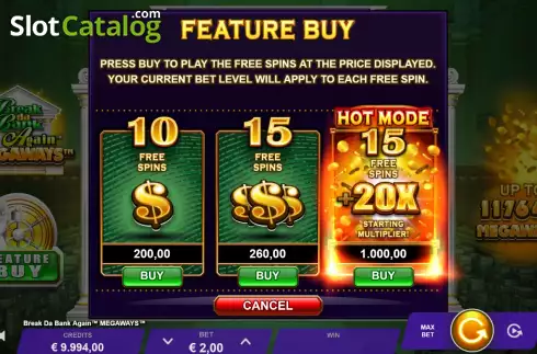 Οθόνη5. Break Da Bank Again Megaways Κουλοχέρης
