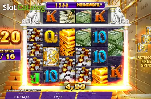 Οθόνη8. Break Da Bank Again Megaways Κουλοχέρης