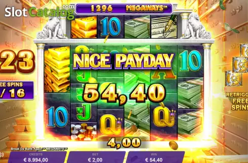 Οθόνη9. Break Da Bank Again Megaways Κουλοχέρης