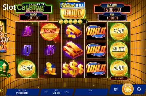 Οθόνη2. William Hill Gold Κουλοχέρης 