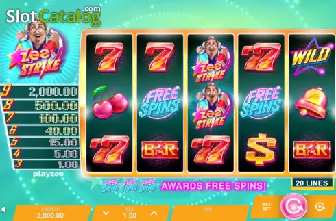 Οθόνη2. Zee Strike Κουλοχέρης 