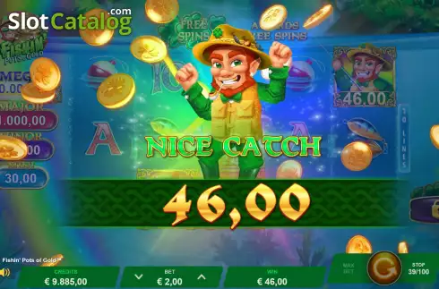Οθόνη5. Fishin' Pots Of Gold Κουλοχέρης