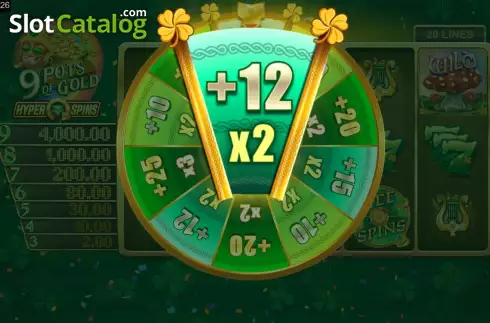 Οθόνη8. 9 Pots of Gold HyperSpins Κουλοχέρης
