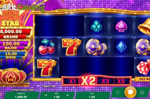 Οθόνη4. Hyper Joker Star Κουλοχέρης