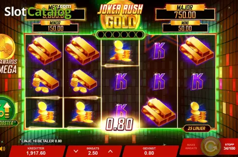 Οθόνη4. Joker Rush Gold Κουλοχέρης