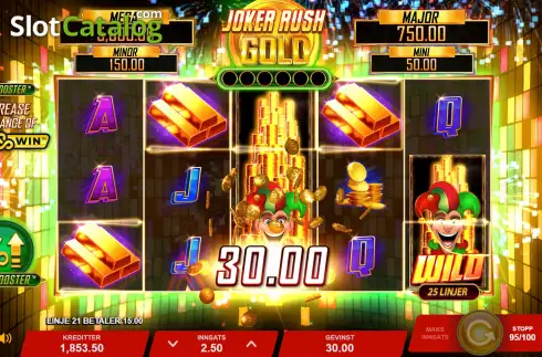 Οθόνη6. Joker Rush Gold Κουλοχέρης