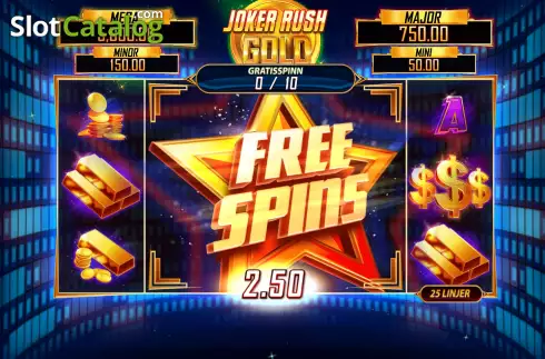 Οθόνη8. Joker Rush Gold Κουλοχέρης