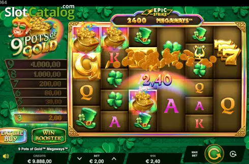 Οθόνη3. 9 Pots of Gold Megaways Κουλοχέρης