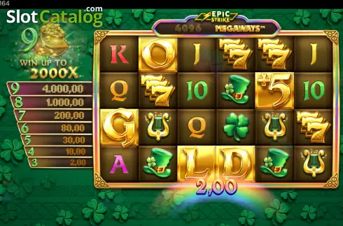 Οθόνη5. 9 Pots of Gold Megaways Κουλοχέρης