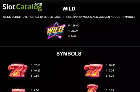 Οθόνη9. Golden Nugget Hyper Strike Κουλοχέρης