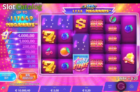 Οθόνη3. Hyper Strike Cash Megaways Κουλοχέρης 