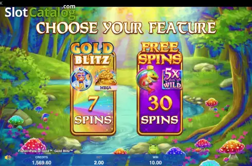 Οθόνη5. Fishin' Pots of Gold: Gold Blitz Κουλοχέρης