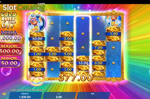 Οθόνη6. Fishin' Pots of Gold: Gold Blitz Κουλοχέρης
