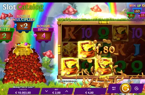 Οθόνη4. Mining Pots of Gold Κουλοχέρης