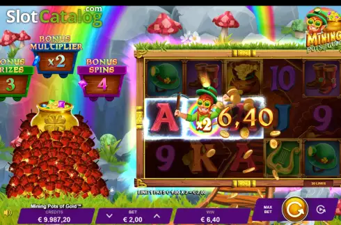 Οθόνη5. Mining Pots of Gold Κουλοχέρης