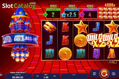 Οθόνη3. Hyper Gold All In Κουλοχέρης
