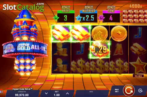 Οθόνη4. Hyper Gold All In Κουλοχέρης