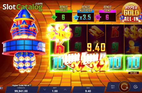 Οθόνη6. Hyper Gold All In Κουλοχέρης