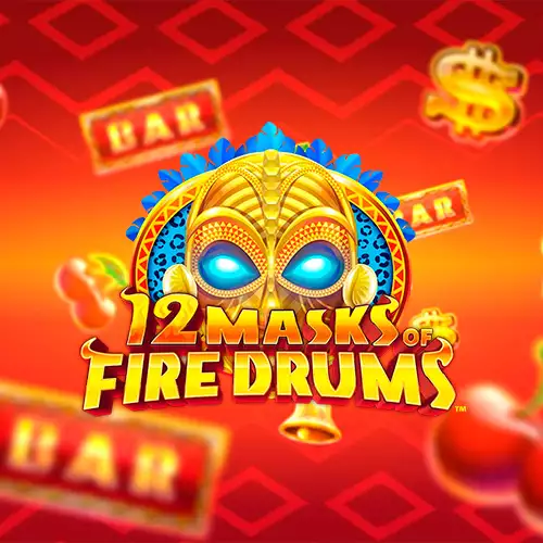 12 Masks of Fire Drums Λογότυπο