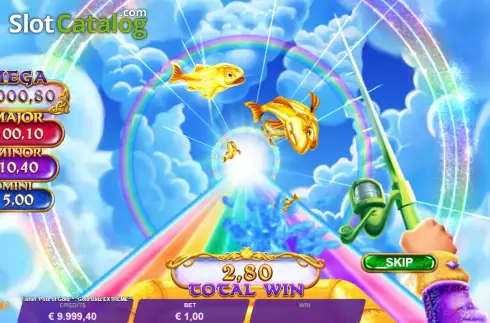 Οθόνη5. Fishin' Pots of Gold: Gold Blitz EXTREME Κουλοχέρης