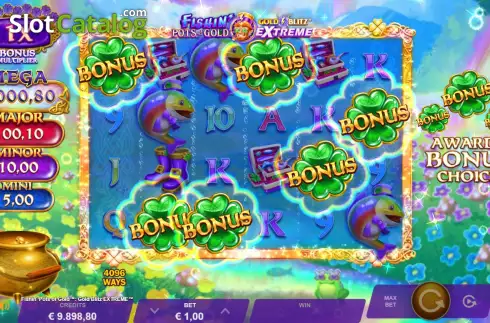 Οθόνη8. Fishin' Pots of Gold: Gold Blitz EXTREME Κουλοχέρης