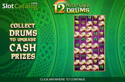Οθόνη2. 12 Pots of Gold Drums Κουλοχέρης