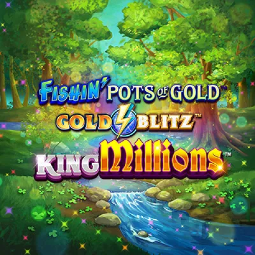 Fishin' Pots of Gold: Gold Blitz King Millions Λογότυπο