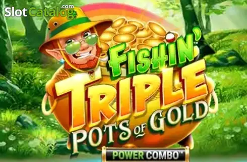 Fishin' Triple Pots of Gold Power Combo Λογότυπο Fishin' Triple Pots of Gold Power Combo Λογότυπο