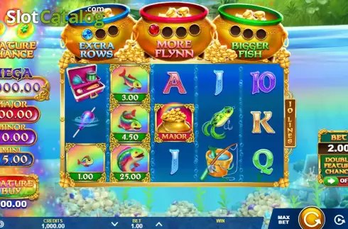 Οθόνη2. Fishin' Triple Pots of Gold Power Combo Κουλοχέρης