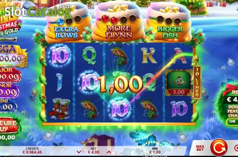 Οθόνη3. Fishin' Triple Christmas Pots of Gold POWER COMBO Κουλοχέρης