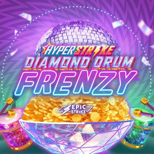 Hyper Strike Diamond Drum Frenzy Λογότυπο