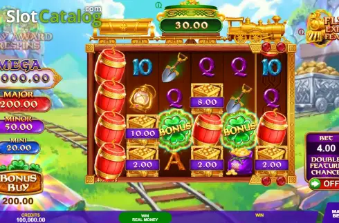 Οθόνη2. Mining Pots of Gold Express Gold Blitz Κουλοχέρης