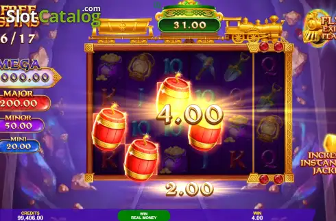 Οθόνη3. Mining Pots of Gold Express Gold Blitz Κουλοχέρης