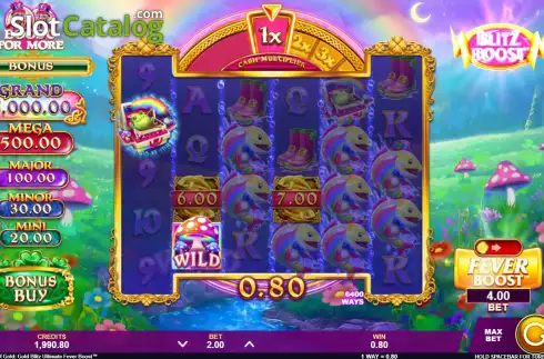 Οθόνη3. Fishin’ Pots of Gold Gold Blitz Ultimate Fever Boost Κουλοχέρης