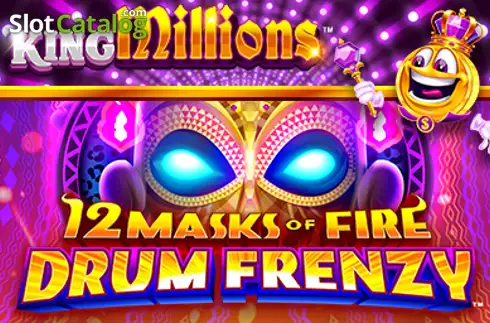 12 Masks of Fire Drum Frenzy King Millions Κουλοχέρης 