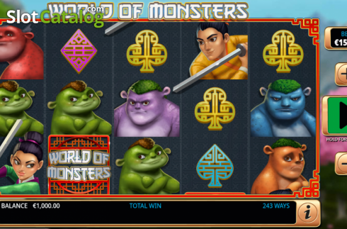 Οθόνη2. World of Monsters Κουλοχέρης