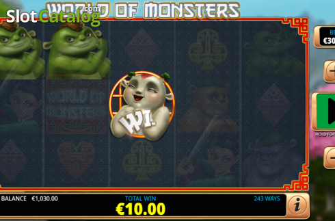 Οθόνη5. World of Monsters Κουλοχέρης