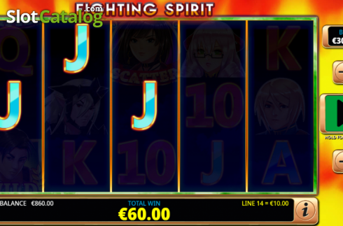 Οθόνη4. Fighting Spirit Κουλοχέρης