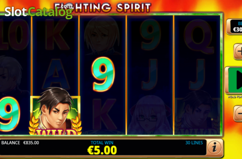 Οθόνη5. Fighting Spirit Κουλοχέρης