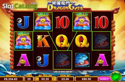 Οθόνη2. Dragon Gate (Aspect Gaming) Κουλοχέρης