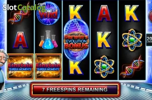 Οθόνη3. Einstein Eureka Moments (Gameiom) Κουλοχέρης