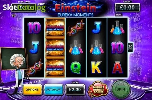 Οθόνη2. Einstein Eureka Moments (Gameiom) Κουλοχέρης