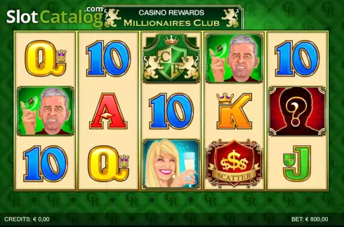 Οθόνη2. Casino Rewards Millionaires Club Κουλοχέρης