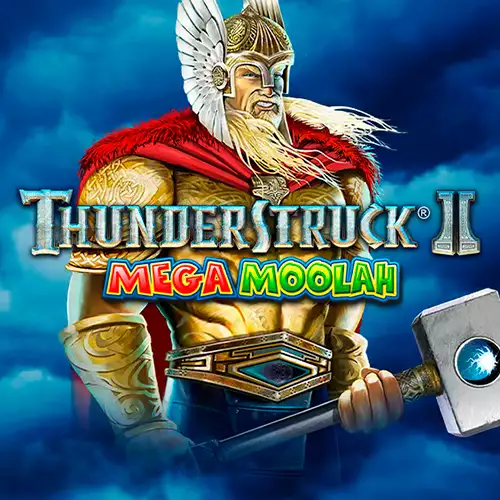 Thunderstruck II Mega Moolah Λογότυπο