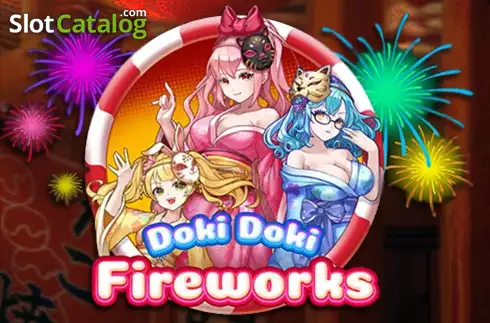 Doki Doki Fireworks Λογότυπο Doki Doki Fireworks Λογότυπο